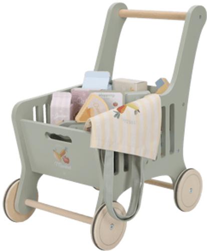 Immagine prodotto Little Dutch Einkaufswagen Mint aus Holz