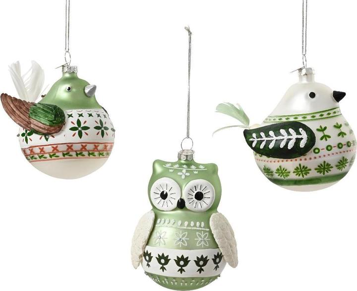 Nenurodyta Christmas Tree toy, 8.8 cm, glass