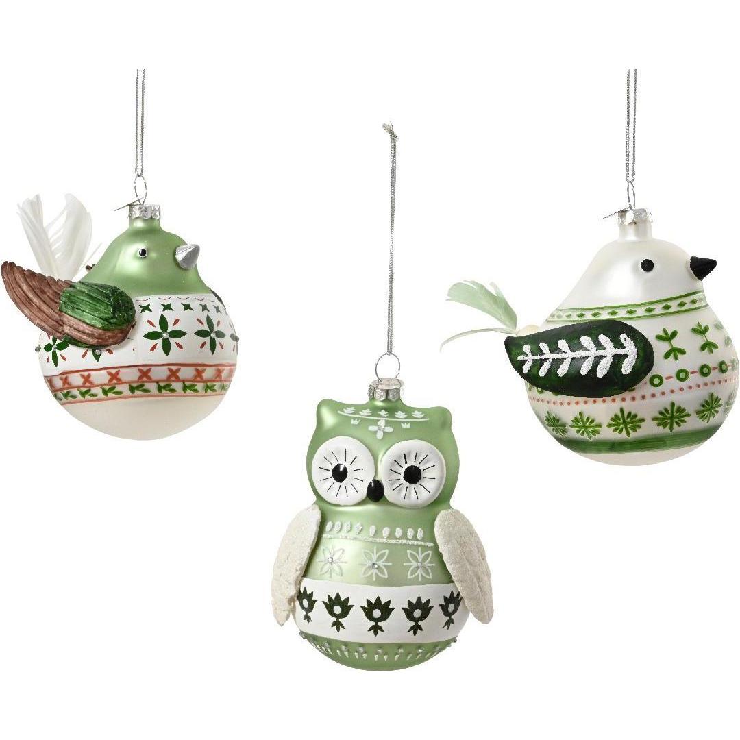 Nenurodyta, Decorazioni per albero di Natale, Christmas Tree toy, 8.8 cm, glass