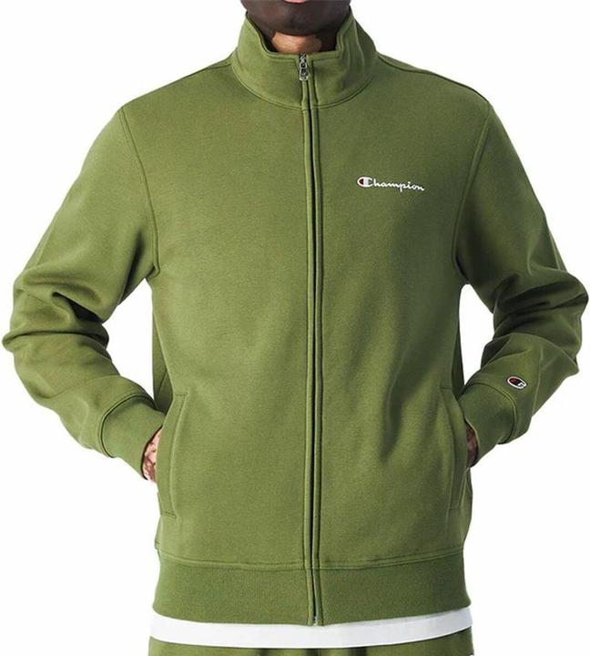 Produktbild Champion Herren Sweater ohne Kapuze Olive (M)