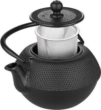 Actual product image Ibili Teapot cast iron black (1.20 l)
