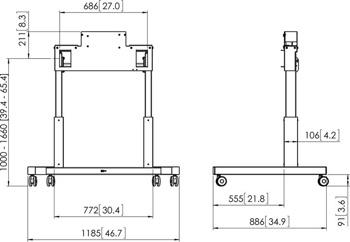 Produktbild Vogels Pfte 7112 (42" - 86")