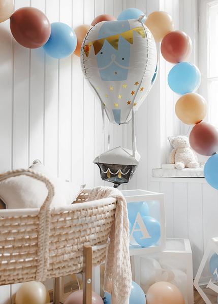 Actual product image Partydeco Light blue balloon 33 cm, 20 pieces (20x)