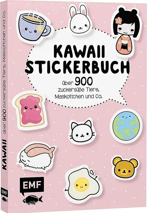 Image du produit Livre d'autocollants Kawaii - Volume 1