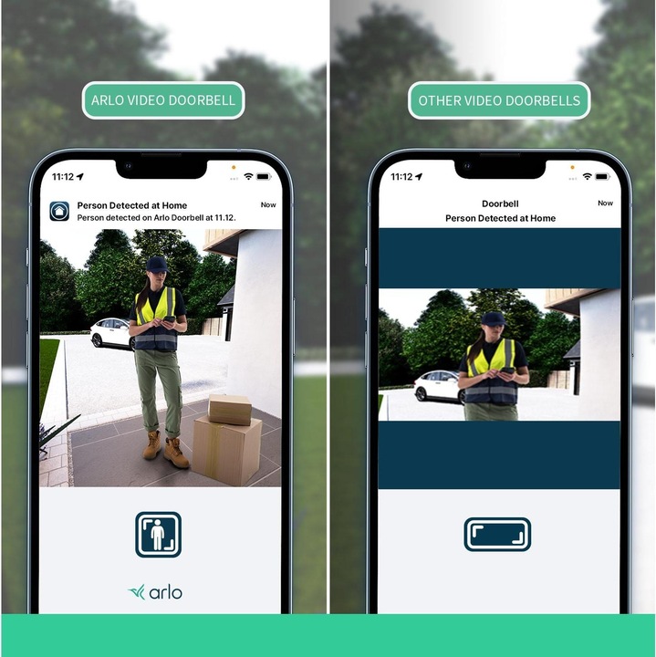 Produktbild Arlo Video Doorbell 2K + Chime Bundle (WLAN)