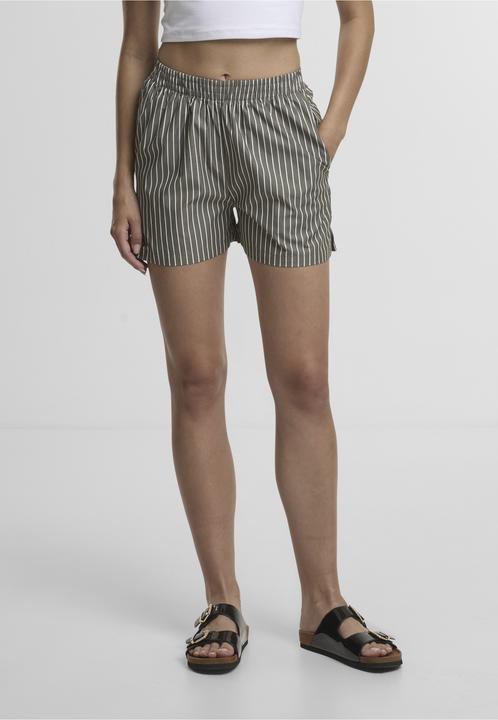 Produktbild Urban Classics Ladies Striped Shorts - 137883 (L)
