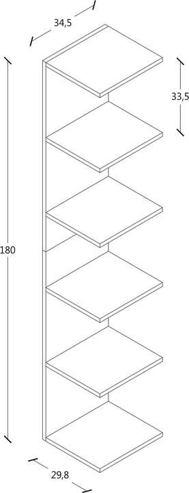 Produktbild VCM Kidos (35 x 30 x 180 cm)