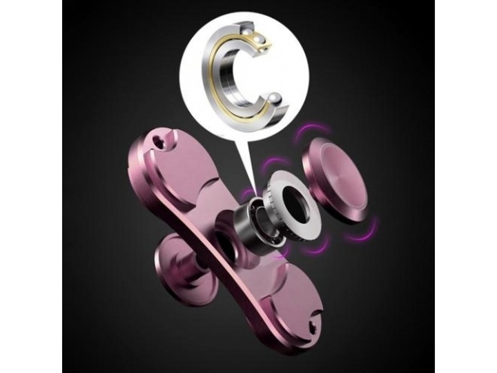 Immagine prodotto FidgetSpinner Duo Spinner a 2 ali in alluminio