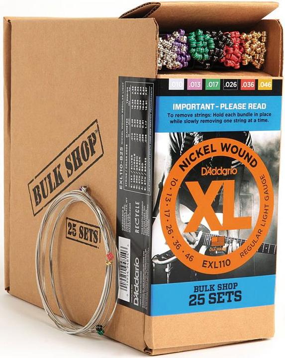 Produktbild D'Addario Exl110-B25 (6x, E-Gitarre, 0.05")