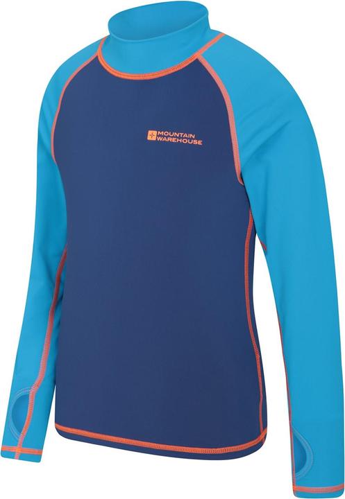 Actual product image Mountain Warehouse Childrens/Kids Long-Sleeved Rash Top (128)