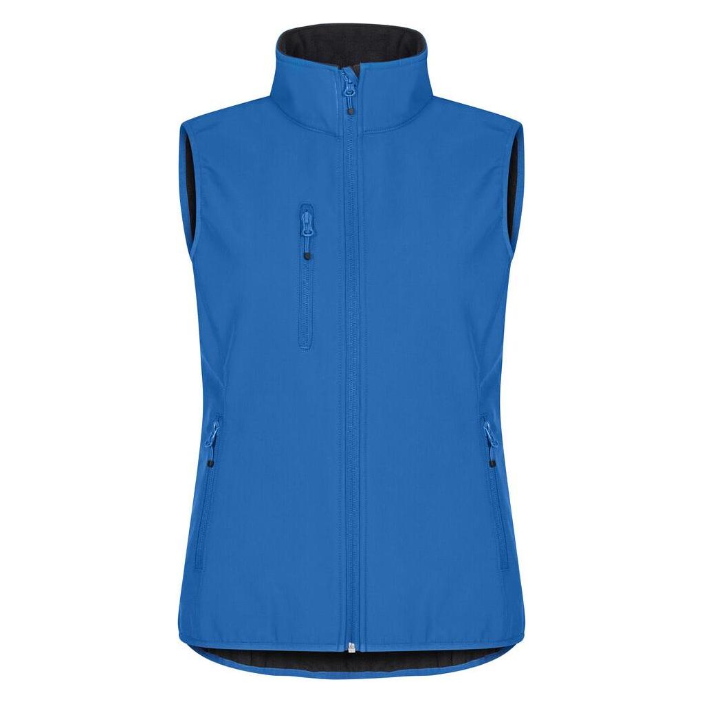 Clique, Damen, Westen, Classic Softshell Vest Women, Blau, (Xs)