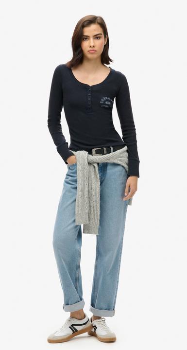 Produktbild Superdry Athletic Button-down-Langarmoberteil