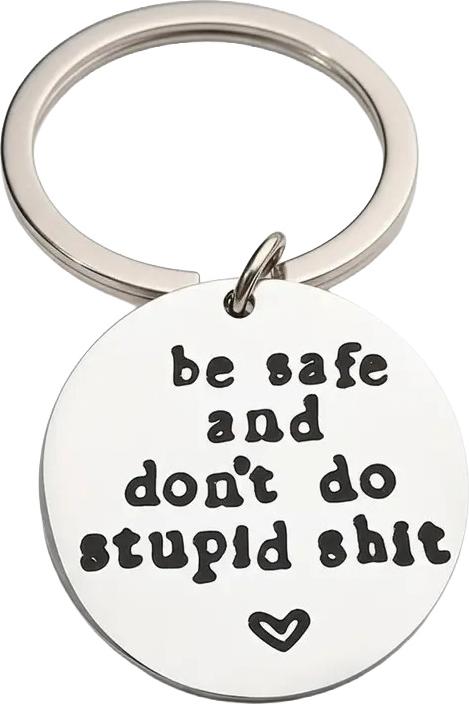 Actual product image PhoneLook “Be Safe & Don’t Do Stupid Shit” lustiges Accessoire originelle Geschenkidee