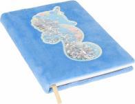 Image du produit Starpak cahier peluche a5 hippocampe sac avec cint (A5, À rayures, Couverture rigide)