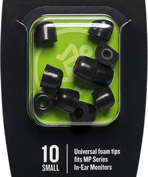 Productafbeelding Mackie MP & CR Knoppen Klein Schuim Zwart Tipset