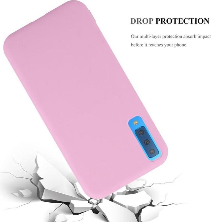 Image du produit Cadorabo Couverture TPU Candy (Samsung Galaxy A7 (2018))