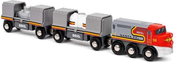 Actual product image Ravensburger BRIO World - 36089 Trains of the World Santa Fe train | Toy train for children aged 3 and over
