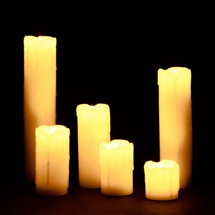 Actual product image Relaxdays LED candles (6x)
