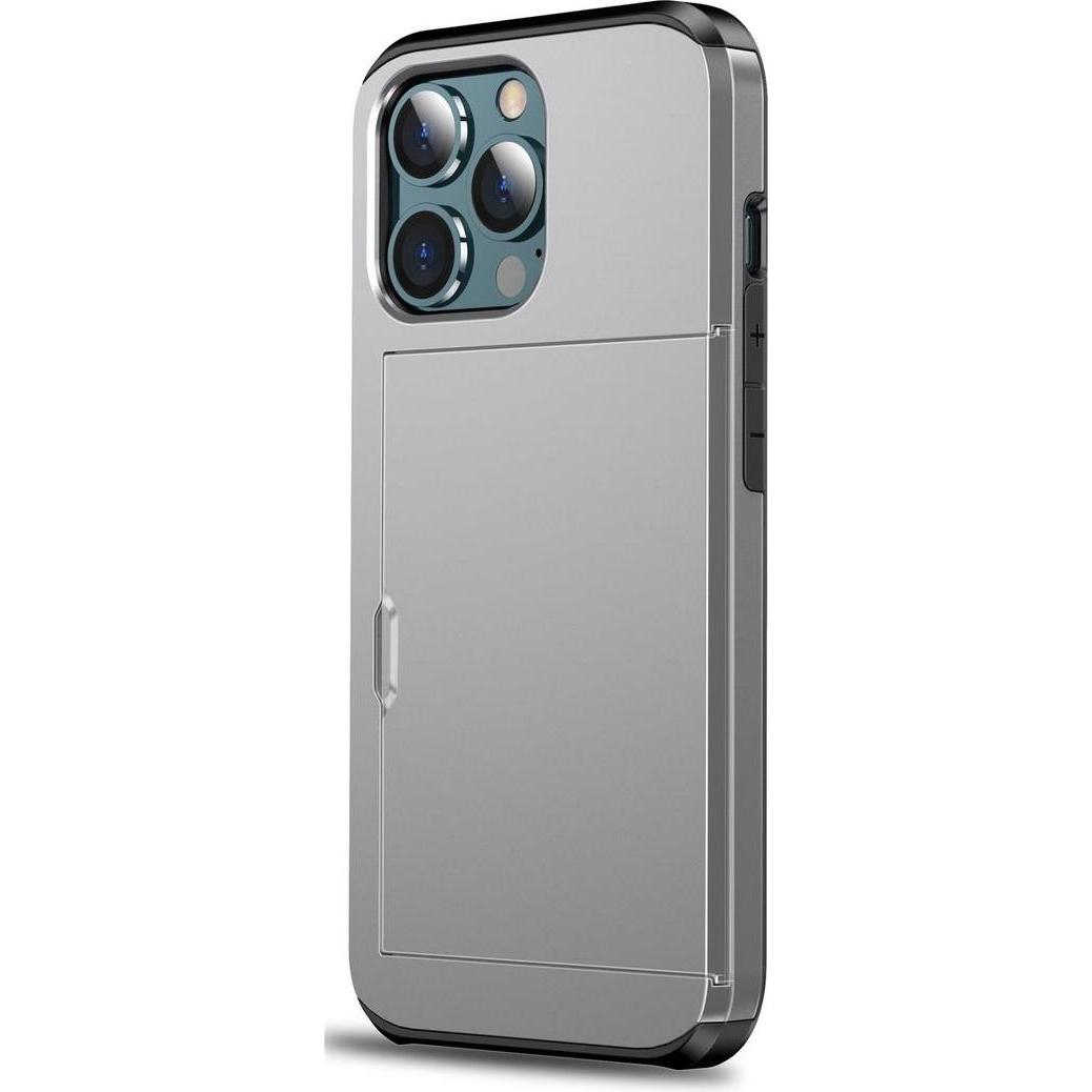 Thumbnail - König Design Hülle Handy Schutz für Apple iPhone 13 Pro Case Cover Tasche Etuis Bumper Grau (Apple iPhone 13 Pro), Smart...