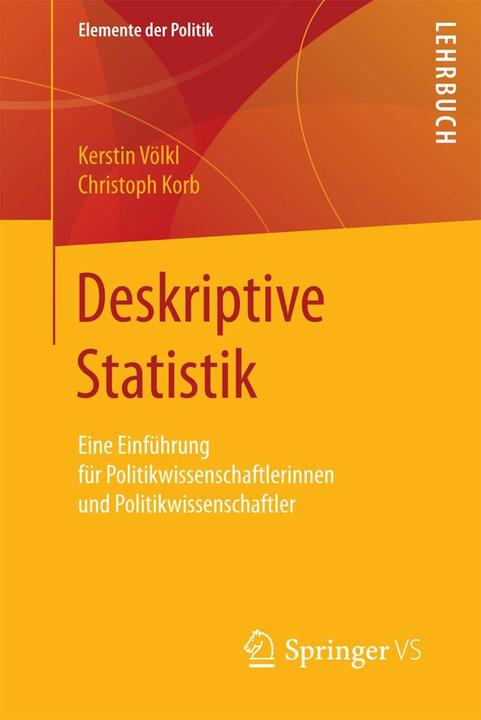 Produktbild Deskriptive Statistik (Deutsch, Christoph Korb, Kerstin Völkl, 2018)