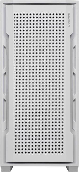 Produktbild Cougar Uniface White| PC Case | Mid Tower / Mesh Front Panel / 2 x ARGB Fans / TG Left Panel (Mini-ITX, SSI CEB, mATX, ATX)