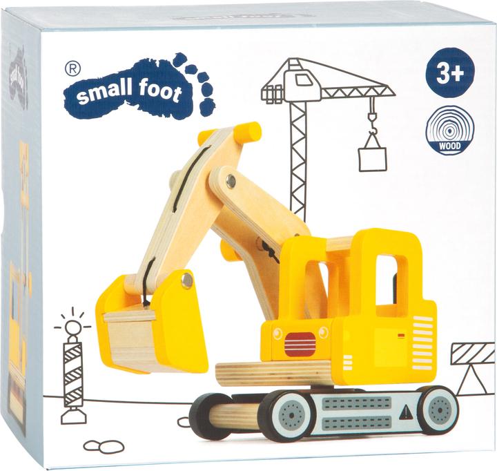 Actual product image small foot Backhoe