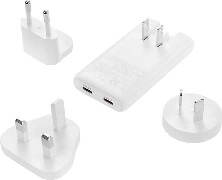 Sandberg 4in1 TravelCharger 2xUSB-C 65W (65 W, 2 Ports)