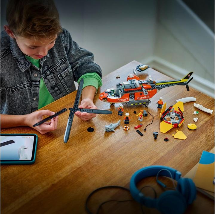 Actual product image LEGO Hubschrauber der Küstenwache (60503, LEGO City)