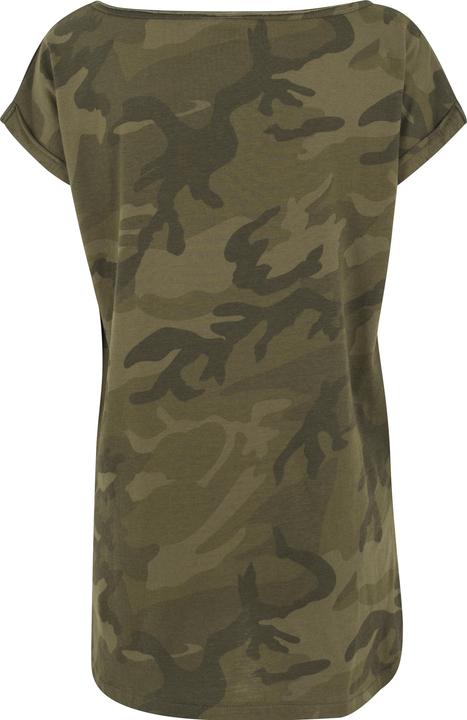 Produktbild Urban Classics Ladies Camo Back Shaped Tee (S)