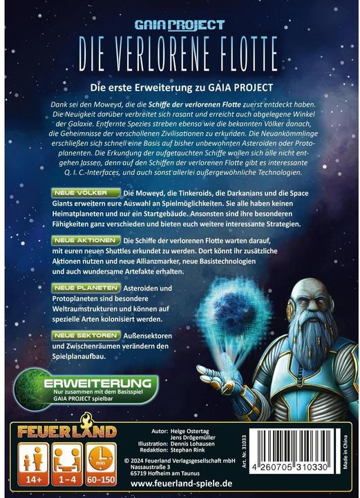 Immagine prodotto Feuerland FEU31033 - Progetto Gaia: La flotta perduta (EN) (Tedesco)