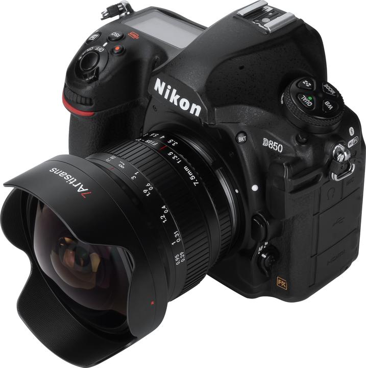 Actual product image 7artisans 7.5mm f/3.5 Fisheye for Nikon F (APS-C) (Nikon F, APS-C / DX)
