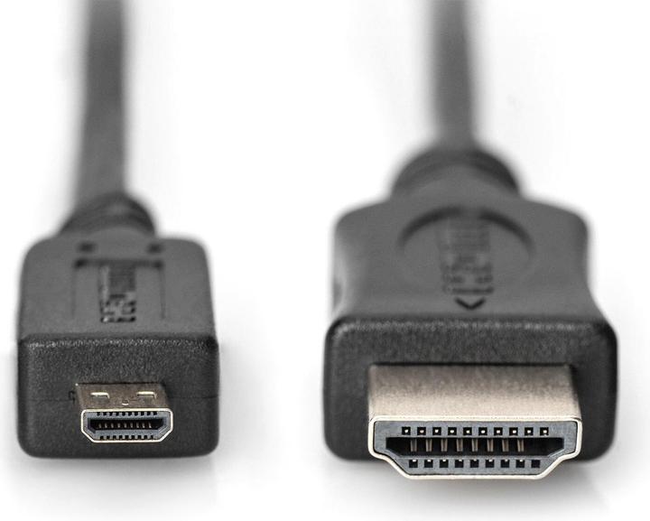Produktbild Digitus HDMI High Speed Verbindungsk. Typ-D auf Typ-A (2 m, HDMI, 1.4)