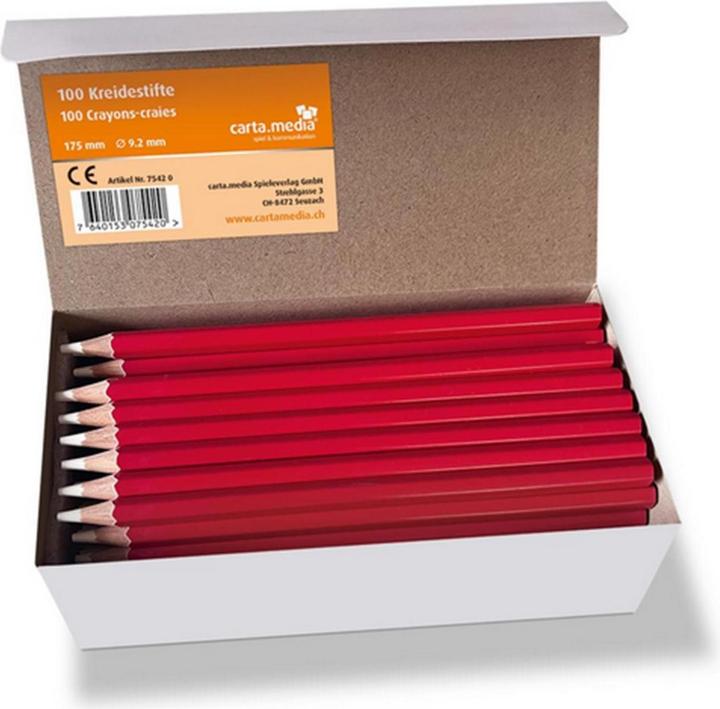 Produktbild 100 Jass Kreidestifte gross (100x)
