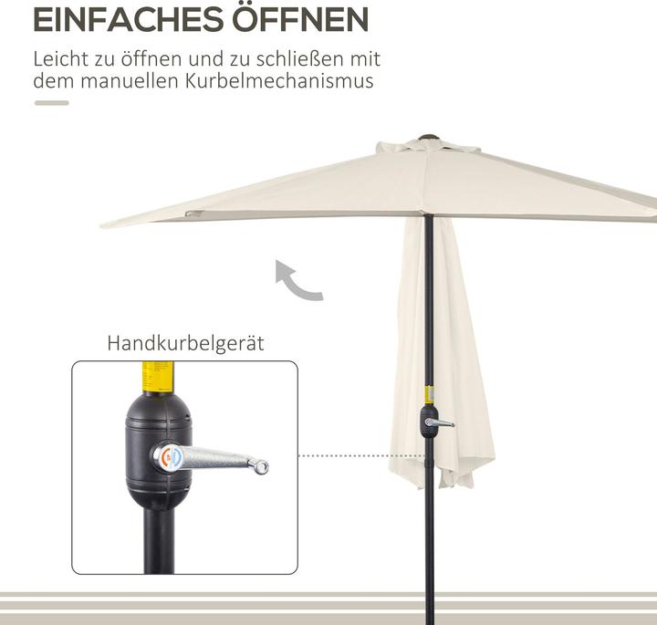 Immagine prodotto Outsunny Parasole (1.50 m)