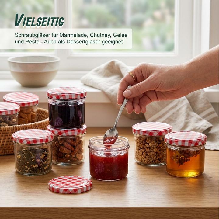 Produktbild Relaxdays Einmachgläser-Set (0.22 l)