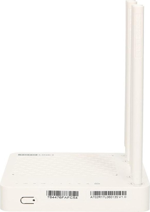 Actual product image Totolink A702R AC1200 WIRELESS DUAL BAND ROUTER wireless router Fast Ethernet Dual-band ( / ) White