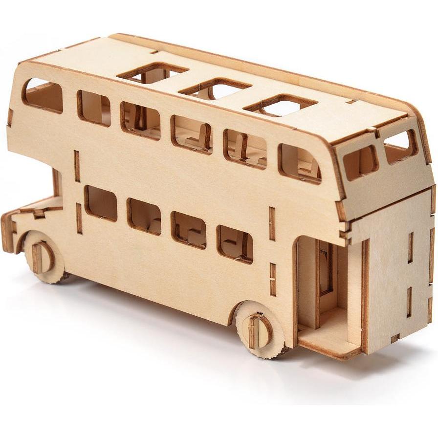 Nice Idea Holzpuzzle Model 3D - Bus