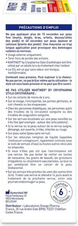 Produktbild Wartner Behandlung von Warzen an Händen und Füssen durch Kryotherapie (Fussdeodorant & -puder)