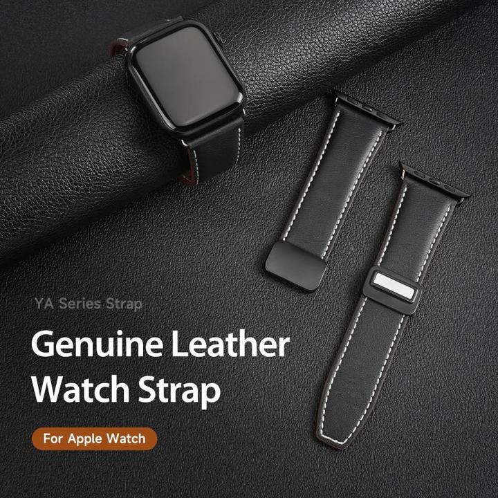 Actual product image Dux Ducis YA Strap (38 mm, 40 mm, 41 mm, Genuine leather)
