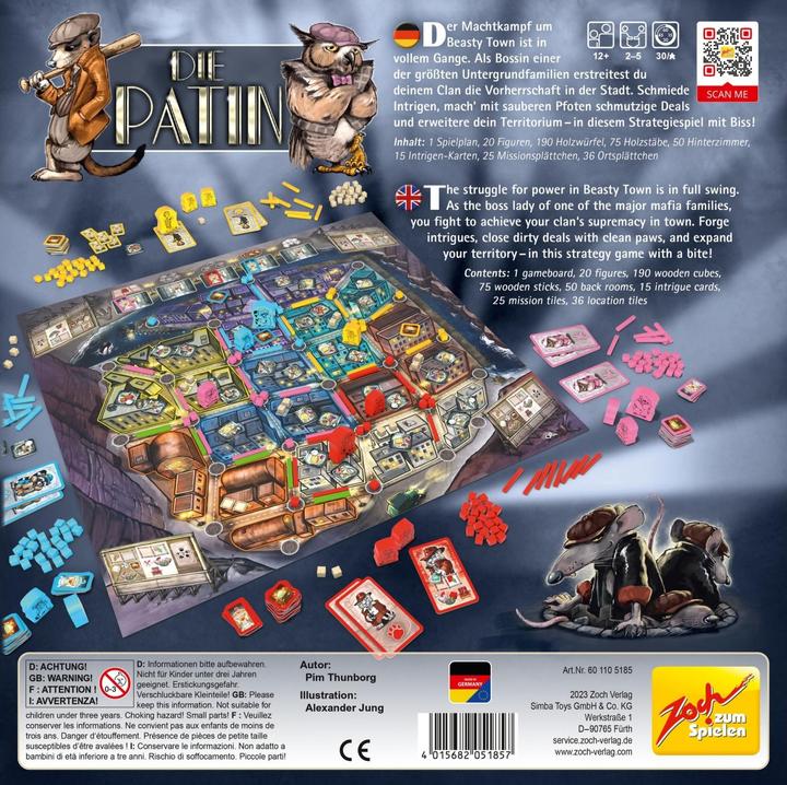 Image du produit Zoch La marraine (Allemand)