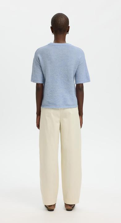 Produktbild Selected SLFLULU 2/4 KNIT O-NECK NOOS (L)