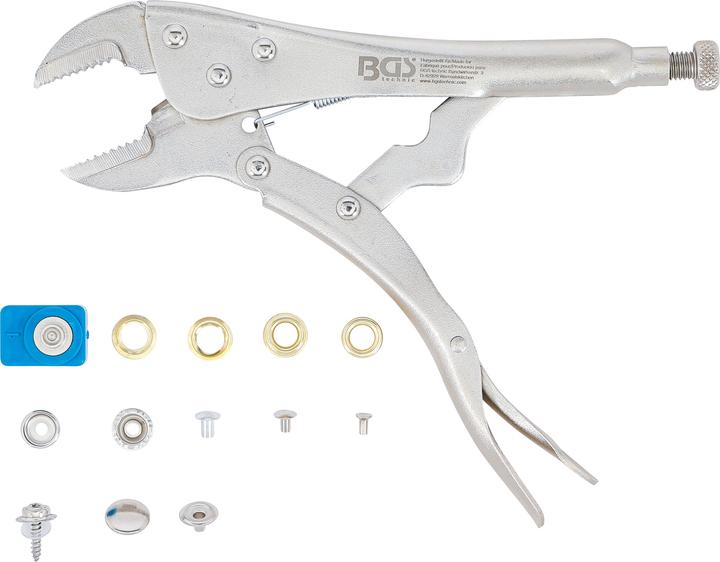 Produktbild BGS Ösen-Druckknopf-Sortiment 275-tlg.