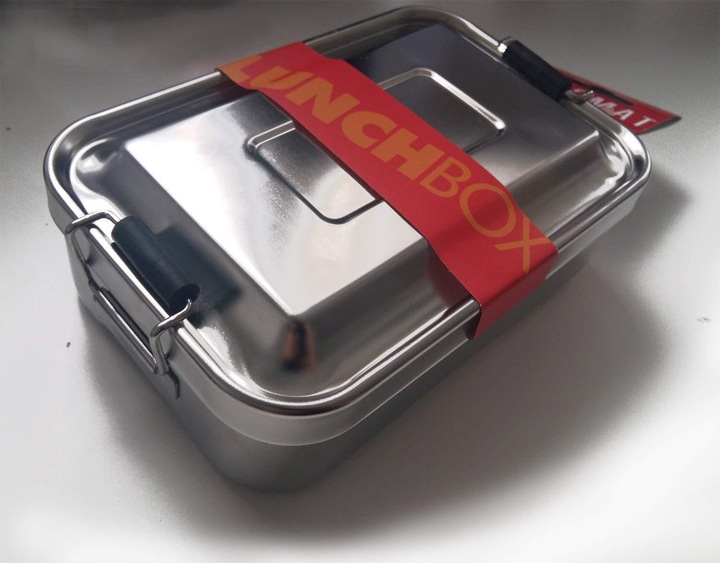 Immagine prodotto Kelomat Scatola per il pranzo 18x12cm in acciaio inox