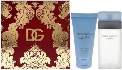 Produktbild Dolce & Gabbana Light Blue for Women 2 Pc Gift Set 3.3oz EDT Spray 1.7oz Body Cream Fresh 5.0 Ounce (Parfum set)