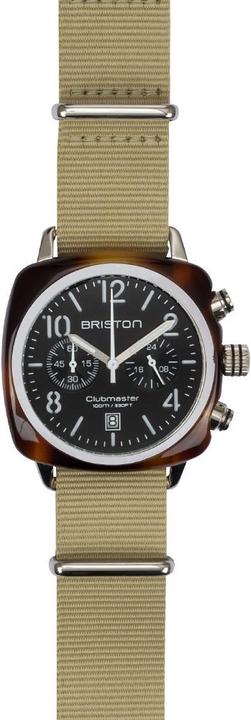 Actual product image Briston Clubmaster Classic (Analogue wristwatch, Chronograph, 40 mm)