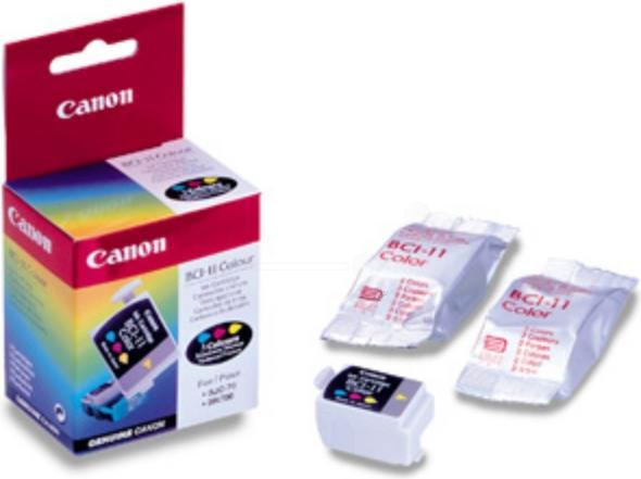 Inkadoo Canon 0958A002BCI-11C Cartuccia d'inchiostro colore 18ml Colore Canon BJC 50 55 (Color)