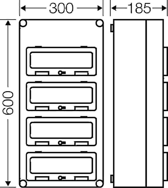 Produktbild Hensel Automatengehäuse
