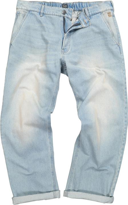 Actual product image Sthuge jeans, baggy fit, 5-pocket, bleached denim, up to size 72 (70)