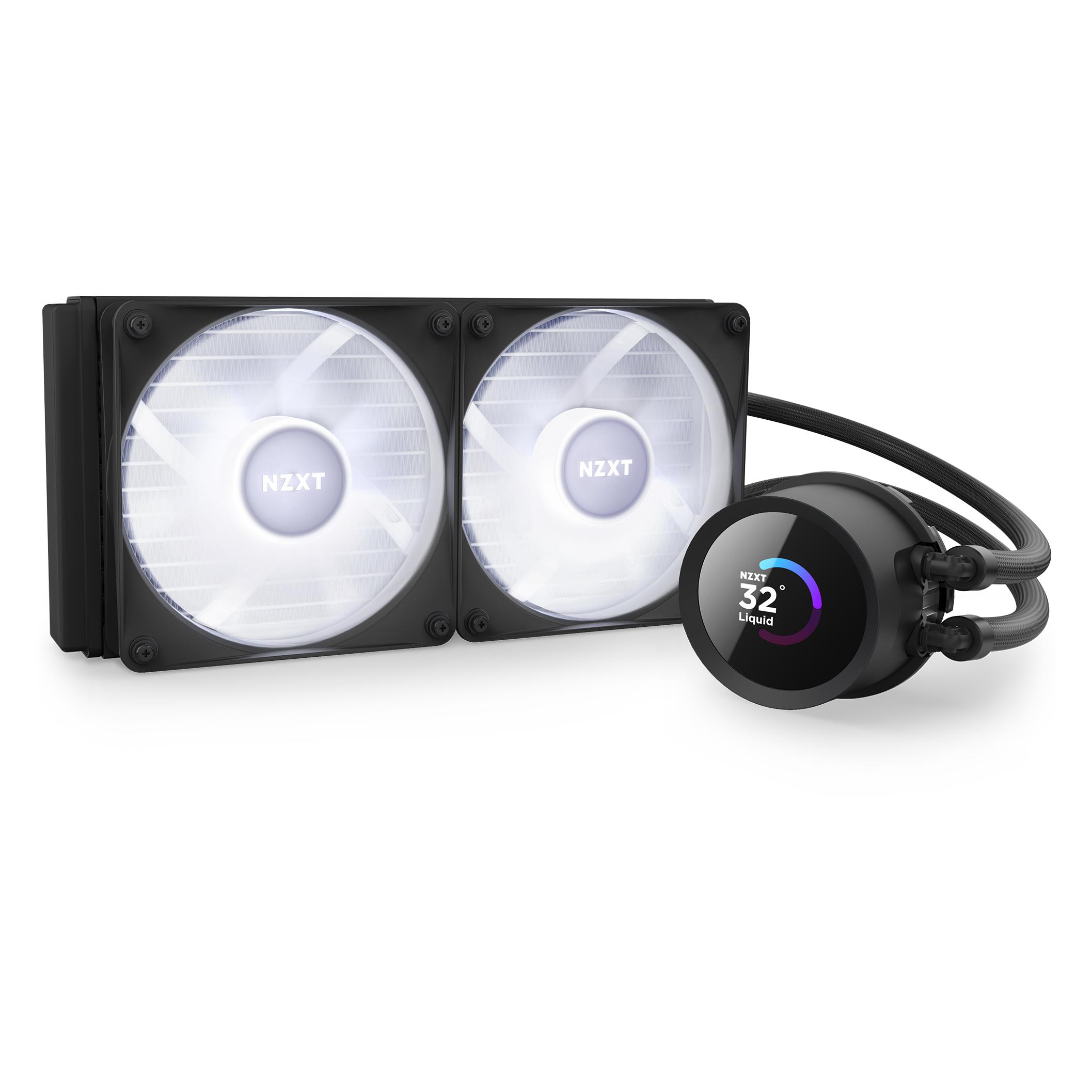 NZXT Kraken 240 RGB, CPU Wasserkühler, Schwarz