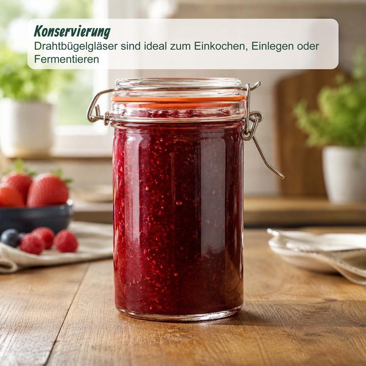 Produktbild Relaxdays 9-tlg. Vorratsgläser-Set